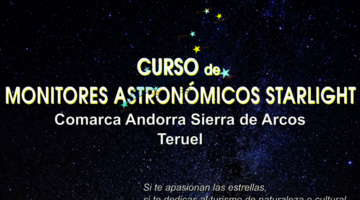 Curso de Monitores Astronómicos Starlight comarca Andorra Sierra de Arcos