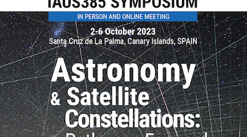 IAU symposium 385 sobre Astronomía y constelaciones de satélites: caminos a seguir