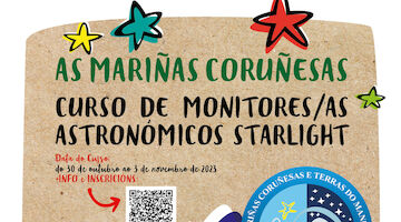 Curso Monitores Starlight. Reserva de Biosfera Mariñas Coruñesas