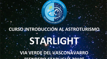 CURSO INICIACIÓN AL ASTROTURISMO STARLIGHT- ESTELLA-LIZARRA