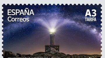 Correos lanza sellos de astroturismo para promocionar tres Destinos Tursticos Starlight