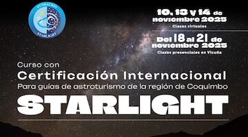 Curso con Certificación Internacional Para guías de astroturismo de la región de Coquimbo