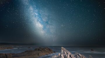 Cielos de Fornelos de Montes y Oia, certificados como Destino Turístico Starlight por la calidad de su cielo nocturno