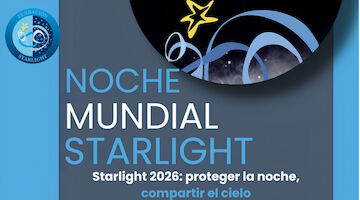 La Fundación Starlight celebra el 20 de abril la Noche Mundial Starlight 2026 bajo el lema “Proteger la noche, compartir el cielo”