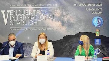 Fuencaliente  y la Fundación Starlight presentan el V Encuentro Internacional Starlight