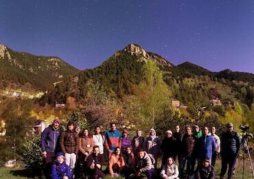 24 nuevos Monitores Astronmicos Starlight formados en el curso de Andorra Comapedrosa