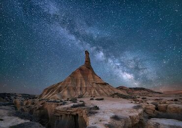 Ribera de Navarra primera Red de Parajes Starlight de España