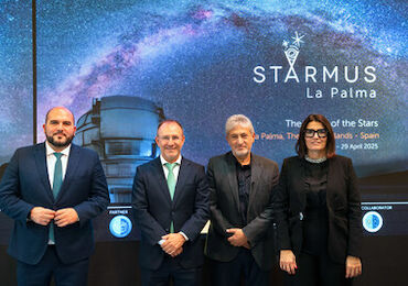 Starmus e Islas Canarias presentan el LineUp de Starmus La Palma en la World Travel market de Londres 