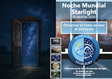 XVIII Noche Mundial Starlight: Observar el Cielo es leer el Universo