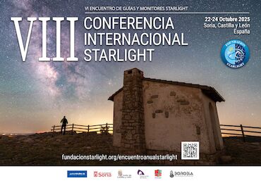 Abiertas las inscripciones para el VIII Encuentro Internacional Starlight Soria se prepara para ser el epicentro del astroturismo en octubre de 2025