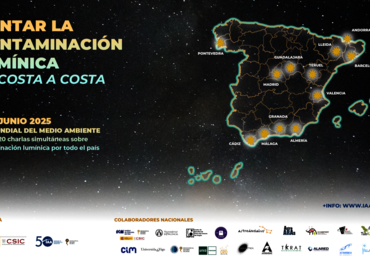 Nace ‘Contar la contaminación lumínica de costa a costa’, una iniciativa nacional de divulgación por el Día Mundial del Medio Ambiente