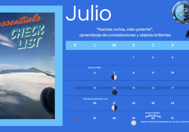 Julio 2026 noches cortas grandes cielos y el inicio de la temporada estival del astroturismo