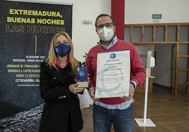 Las Hurdes en Extremadura recibe el certificado como Destino Turístico Starlight