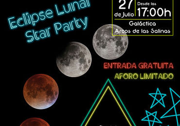 El eclipse lunar del 27 de julio será protagonista de la Star Party que se celebrará en la Reserva Starlight y Destino Turístico Starlight Territorio Gúdar-Javalambre
