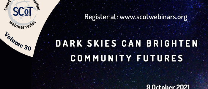 Scot Webinar, Dark Skies can brighten community futures, Portugal
