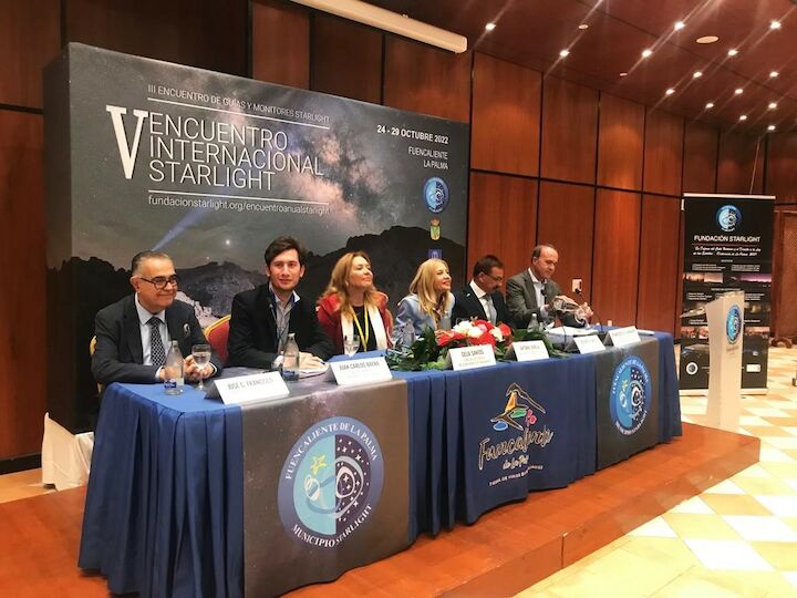 Más de ciento veinte profesionales se dan cita en el V Encuentro Internacional Starlight en La Palma