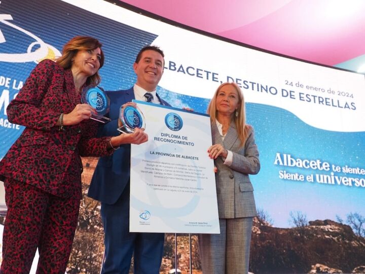 Albacete declarada en Fitur primera provincia Destino Turístico Starlight del mundo