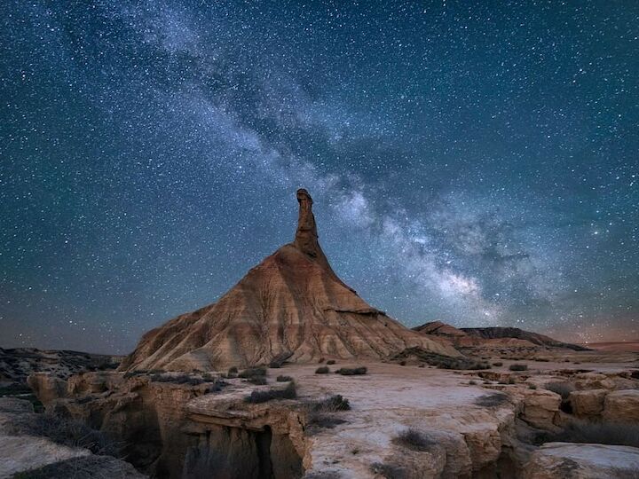 Ribera de Navarra primera Red de Parajes Starlight de España