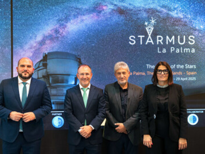 Starmus e Islas Canarias presentan el Line-Up de Starmus La Palma en la World Travel market de Londres 