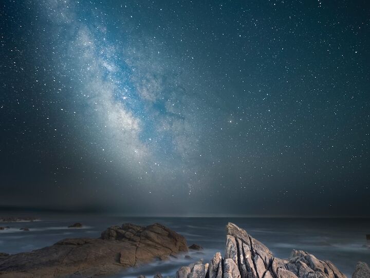Cielos de Fornelos de Montes y Oia, certificados como Destino Turístico Starlight por la calidad de su cielo nocturno