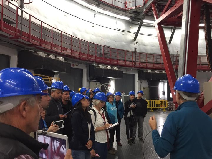 Habilitación de los Guías Starlight en el Observatorio Roque de los Muchachos