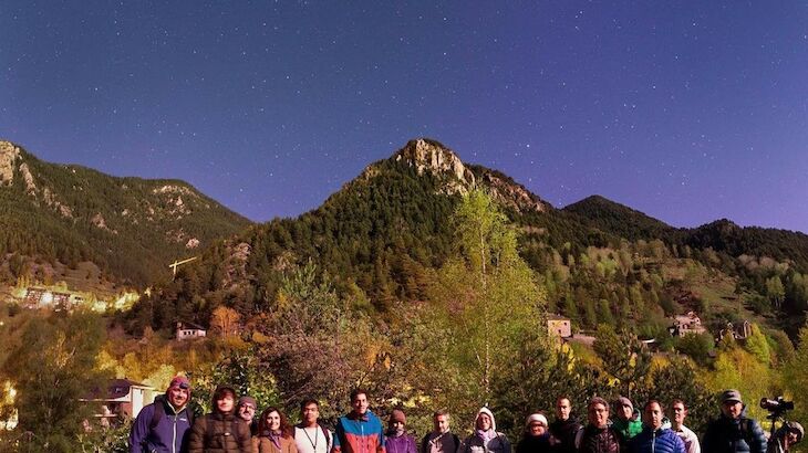 24 nuevos Monitores Astronmicos Starlight formados en el curso de Andorra Comapedrosa