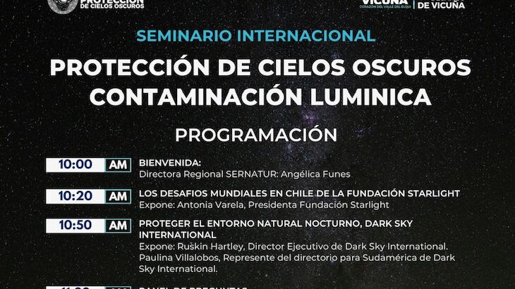 Seminario Internacional Proteccin de Cielos Oscuros Contaminacin Lumnica