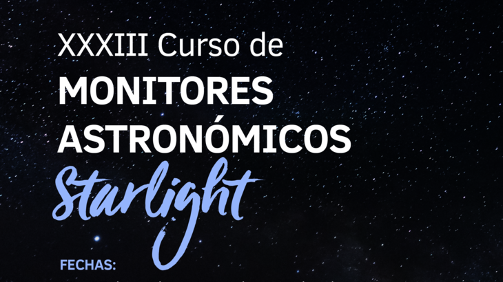 Curso Monitores Astronmicos Starlight Formentera   26 y 27 de octubre y 1 2 y 3  de noviembre