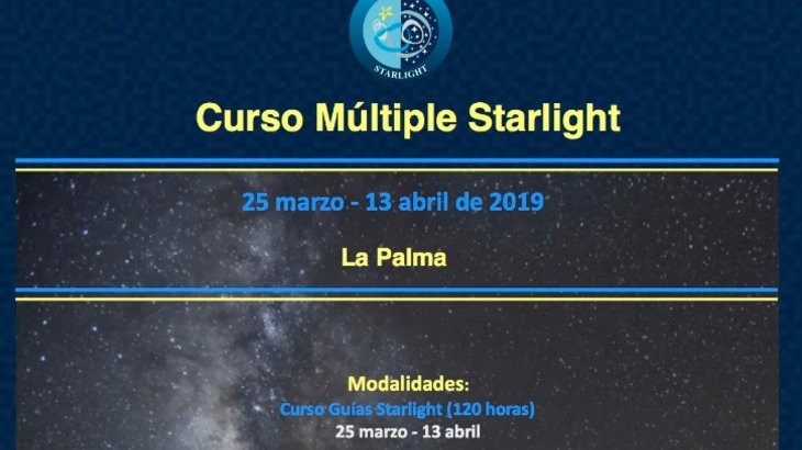 CURSO MLTIPLE STARLIGHT LA PALMA