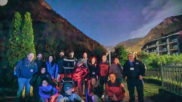 Andorra mira a las estrellas finaliza con xito el XXXVI Curso de Monitoresas Astronmicos Starlight en La Massana