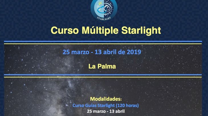 Curso Mltiple Starlight La Palma 2019