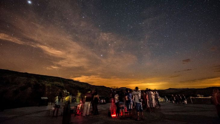 Complejo Astronmico Los Coloraos primer Campamento Starlight de Andaluca