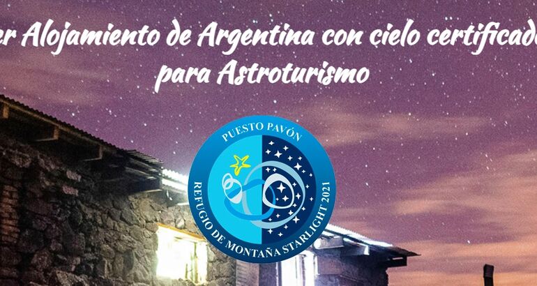 Puesto Pavón under the night sky