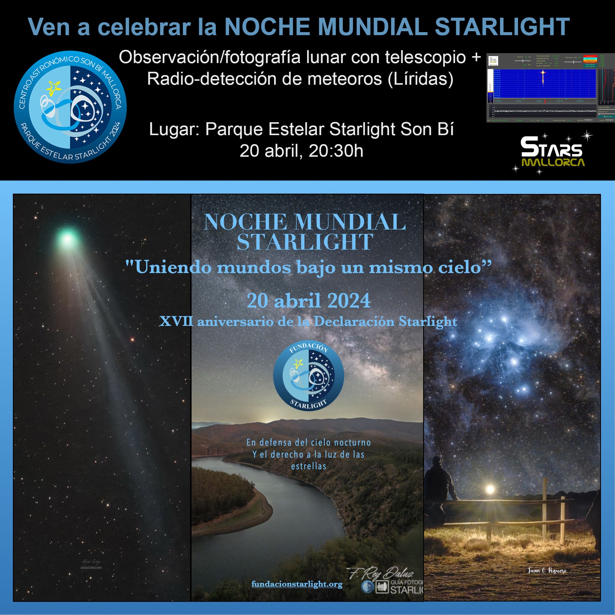 noche mundial starlight 2024